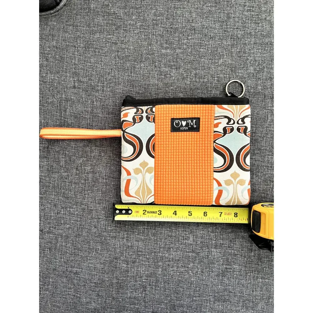 O Loves M Orange Geometric Home Decor Fabric